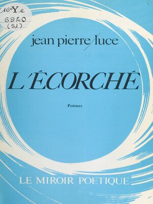 cover image of L'Écorché